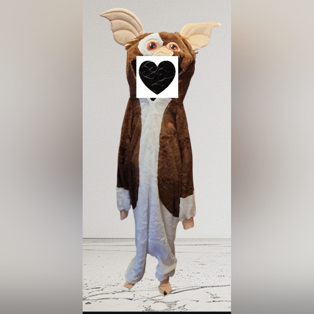 Adult Hooded Plush Jumpsuit
